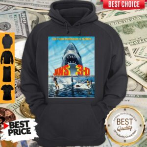 Alternative view of Official Movie Poster Jaws 3-D Shirt