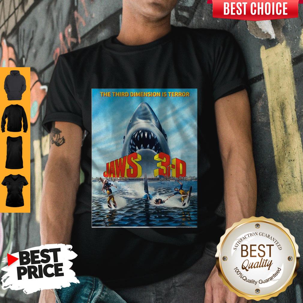 Official Movie Poster Jaws 3-D Shirt