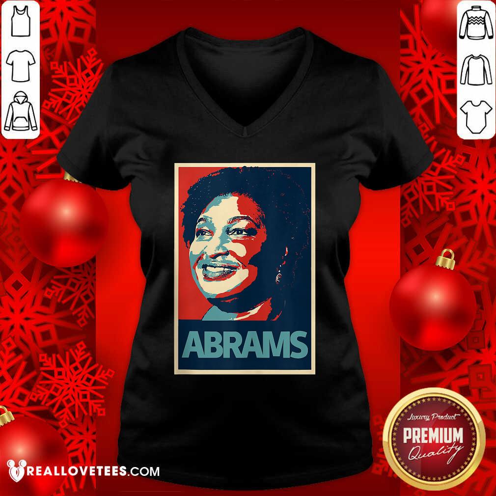 Original Stacey Abrams Vintage Shirt - Image 5