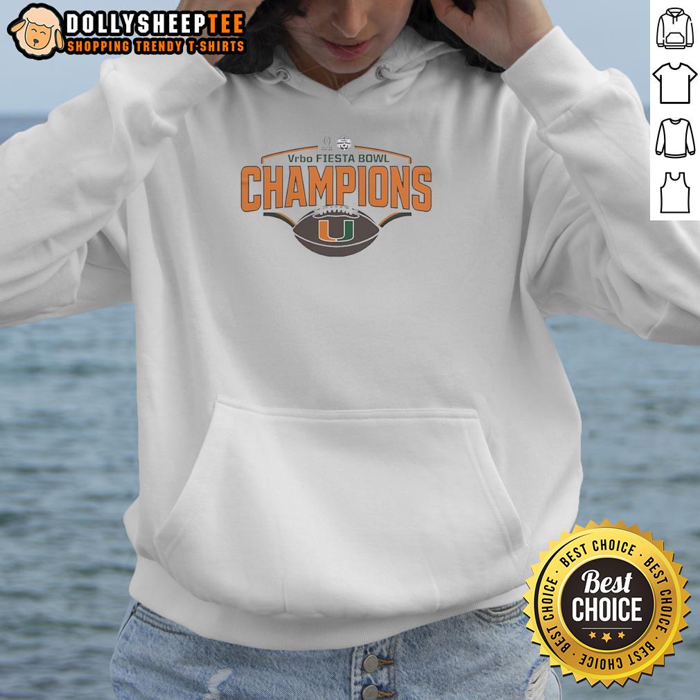 Awesome Miami Hurricanes Football Fiesta Bowl Champions CFP 2026 T-Shirt - Image 2