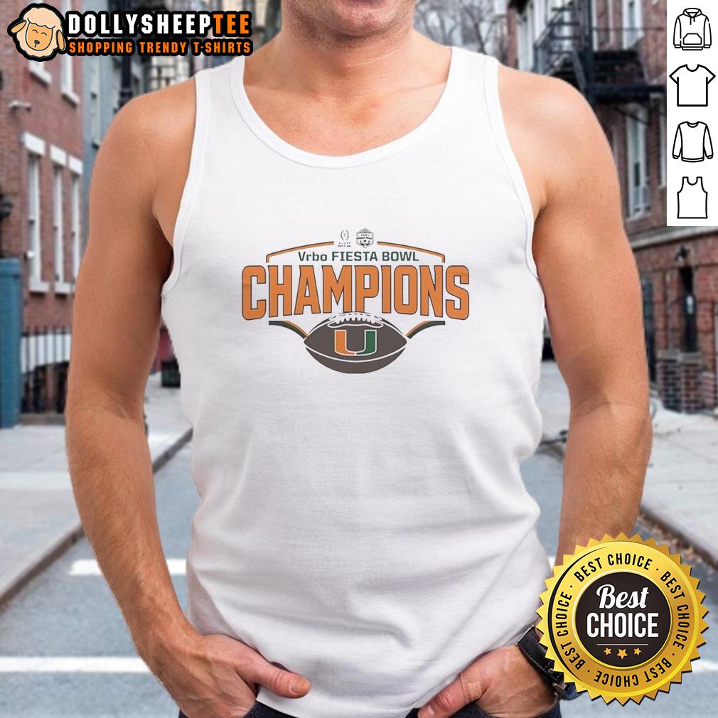 Awesome Miami Hurricanes Football Fiesta Bowl Champions CFP 2026 T-Shirt - Image 4