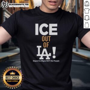 Nice Los Angeles Dodgers Ice Out Of LA T-Shirt
