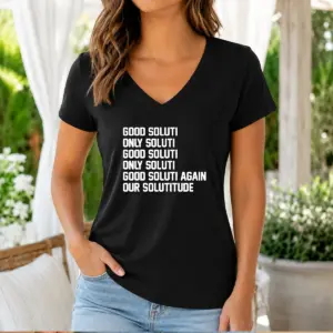 Alternative view of Pretty Soluti Only Soluti Good Soluti Again Our Solutitude Shirt