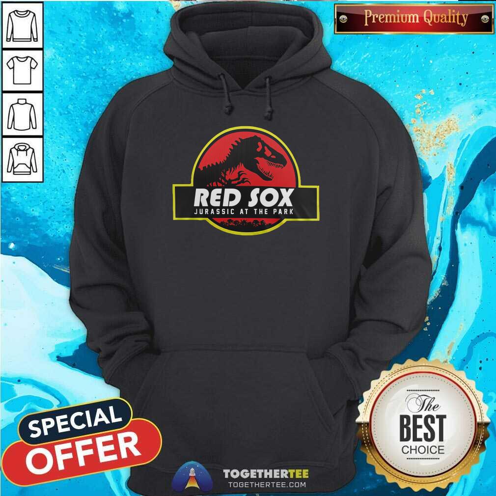 Official MLB Boston Red Sox Jurassic At The Park T-Shirt - Image 5