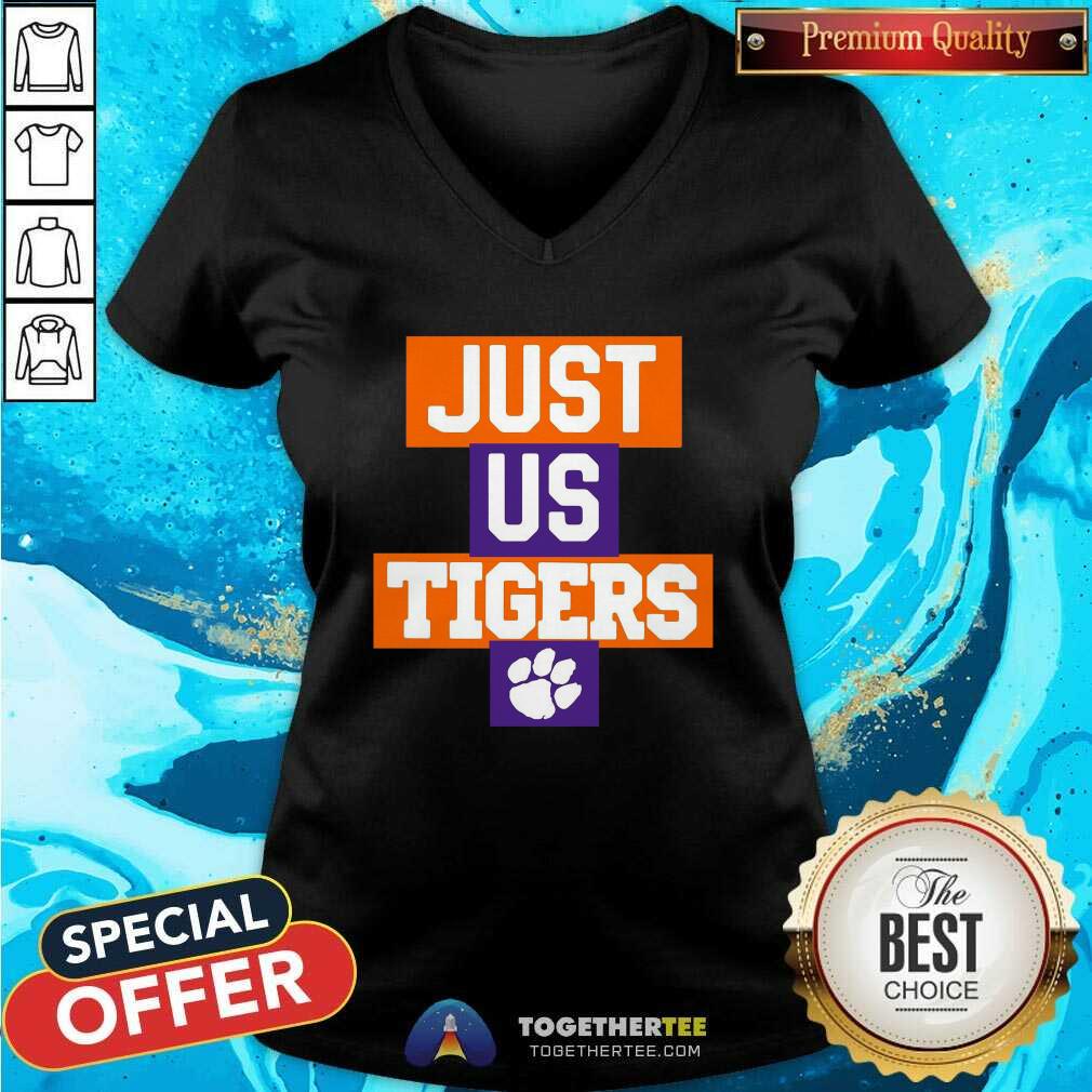 Nice Just Us Clemson Tigers 2021 Shirt - Image 2