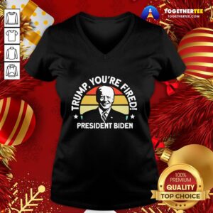Alternative view of Good Trump You’re Fired President Biden Vintage Retro Shirt