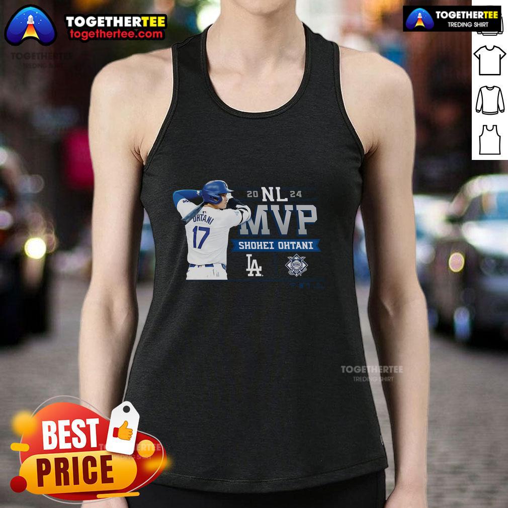 Top Shohei Ohtani Los Angeles Dodgers 2024 National League MVP T-Shirt - Image 4