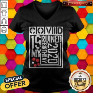 Alternative view of Official Covid 19 Ruined My Birthday 2020 Shirt