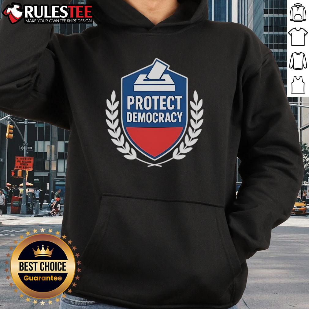 Top Anti Maga Protect Democracy T-Shirt - Image 2