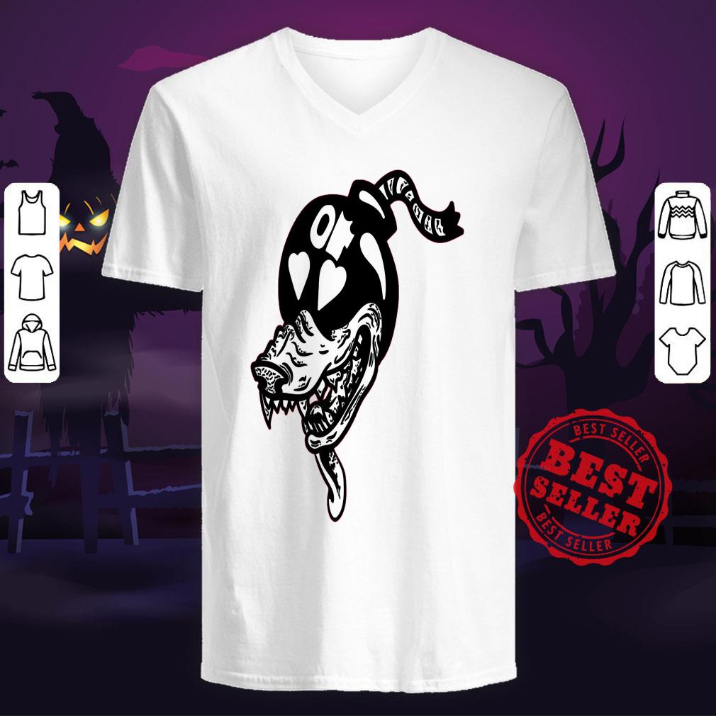 Hell Hound Happy Halloween Day Shirt - Image 4