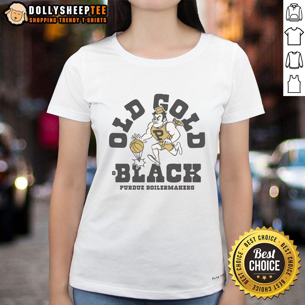 Top Purdue Boilermakers Homefield Basketball Vintage T-Shirt - Image 3