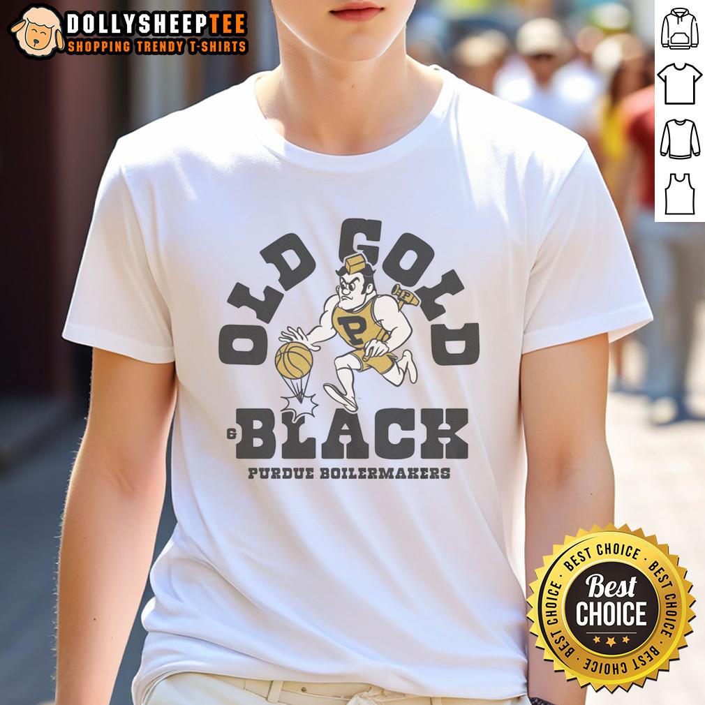 Top Purdue Boilermakers Homefield Basketball Vintage T-Shirt