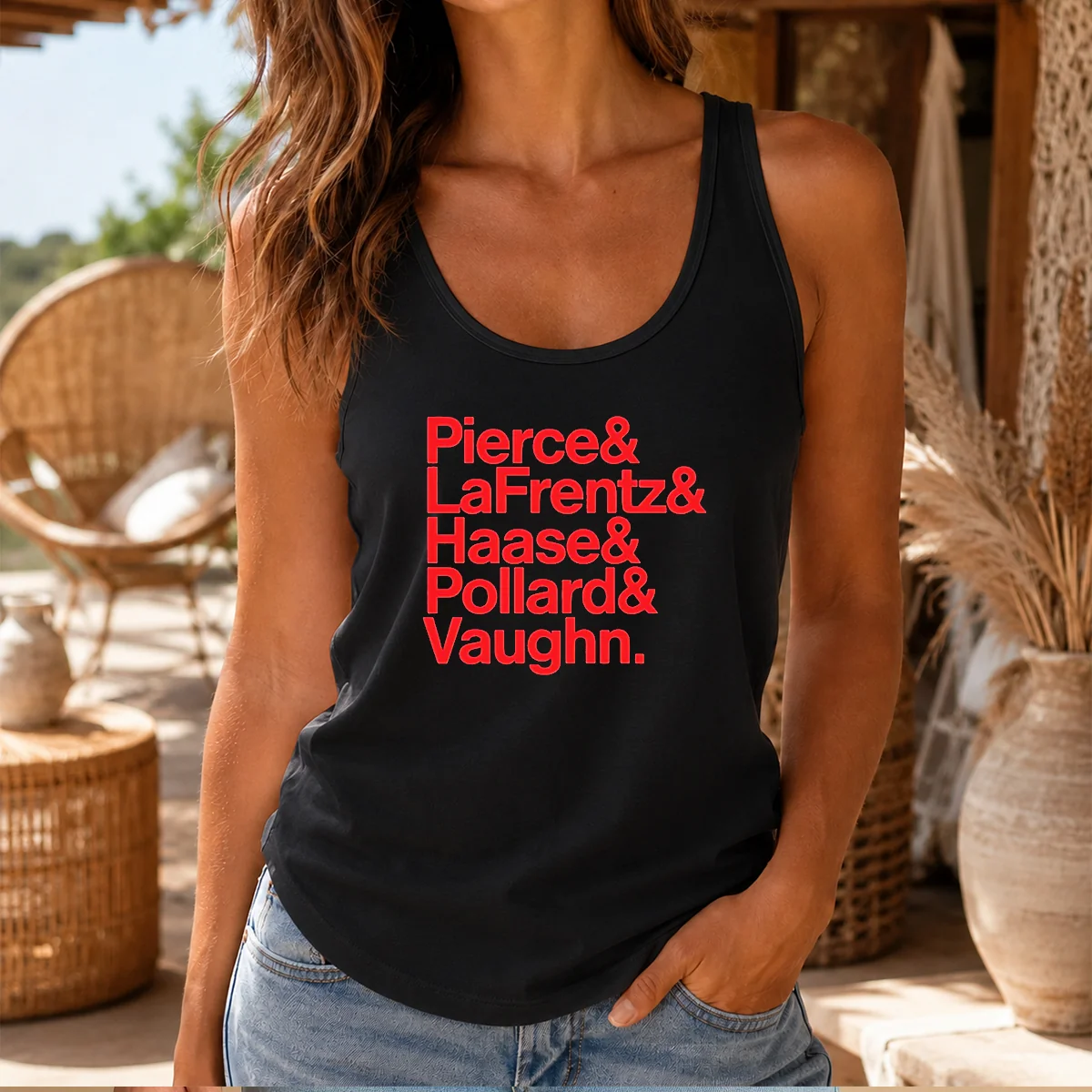 Official Pierce And Lafrentz And Haase And Pollard And Vaughn Kansas Jayhawks Basketball Roster Shirt - Image 3