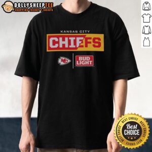Hot Bud Light Kansas City Chiefs Team T-Shirt