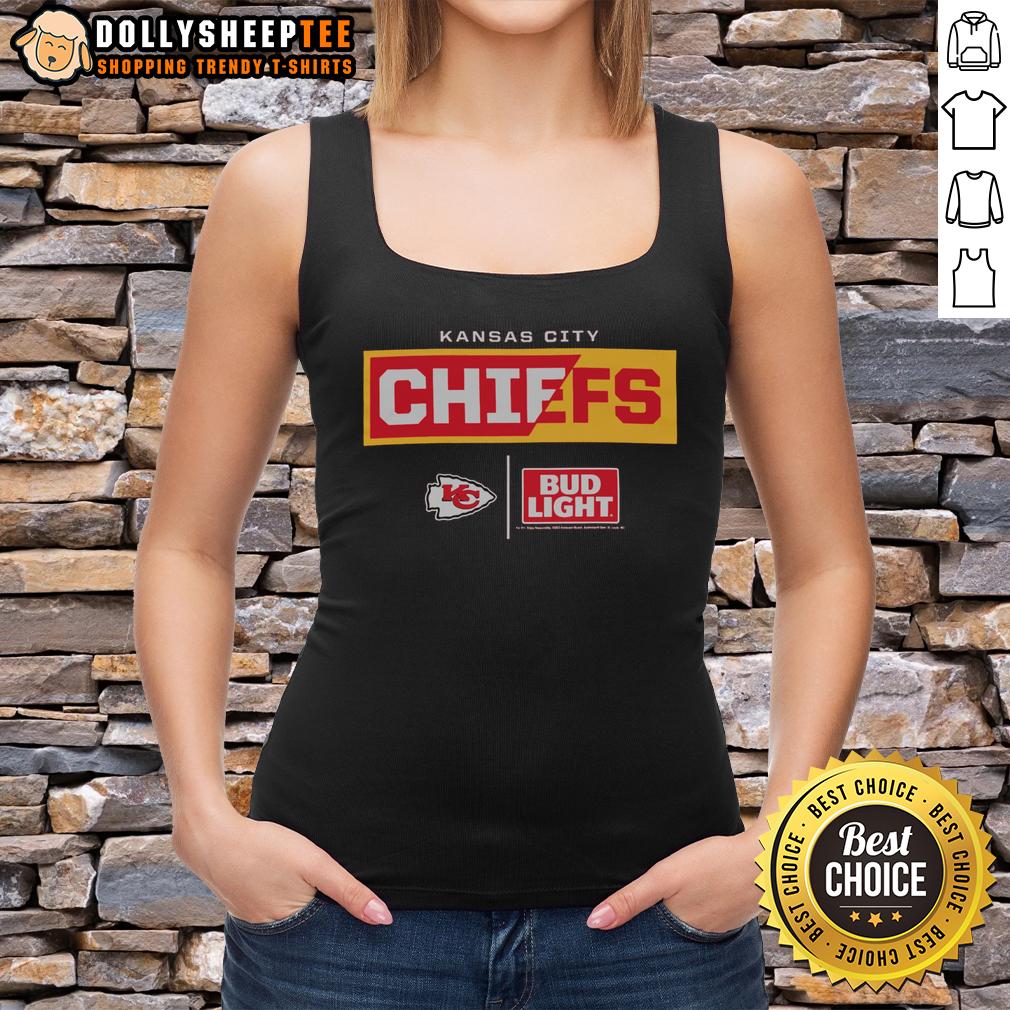 Hot Bud Light Kansas City Chiefs Team T-Shirt - Image 4
