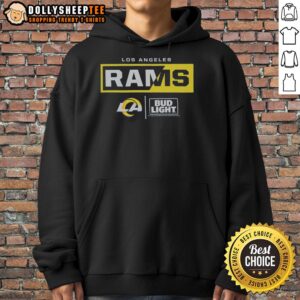 Alternative view of Hot Bud Light Los Angeles Rams Team T-Shirt
