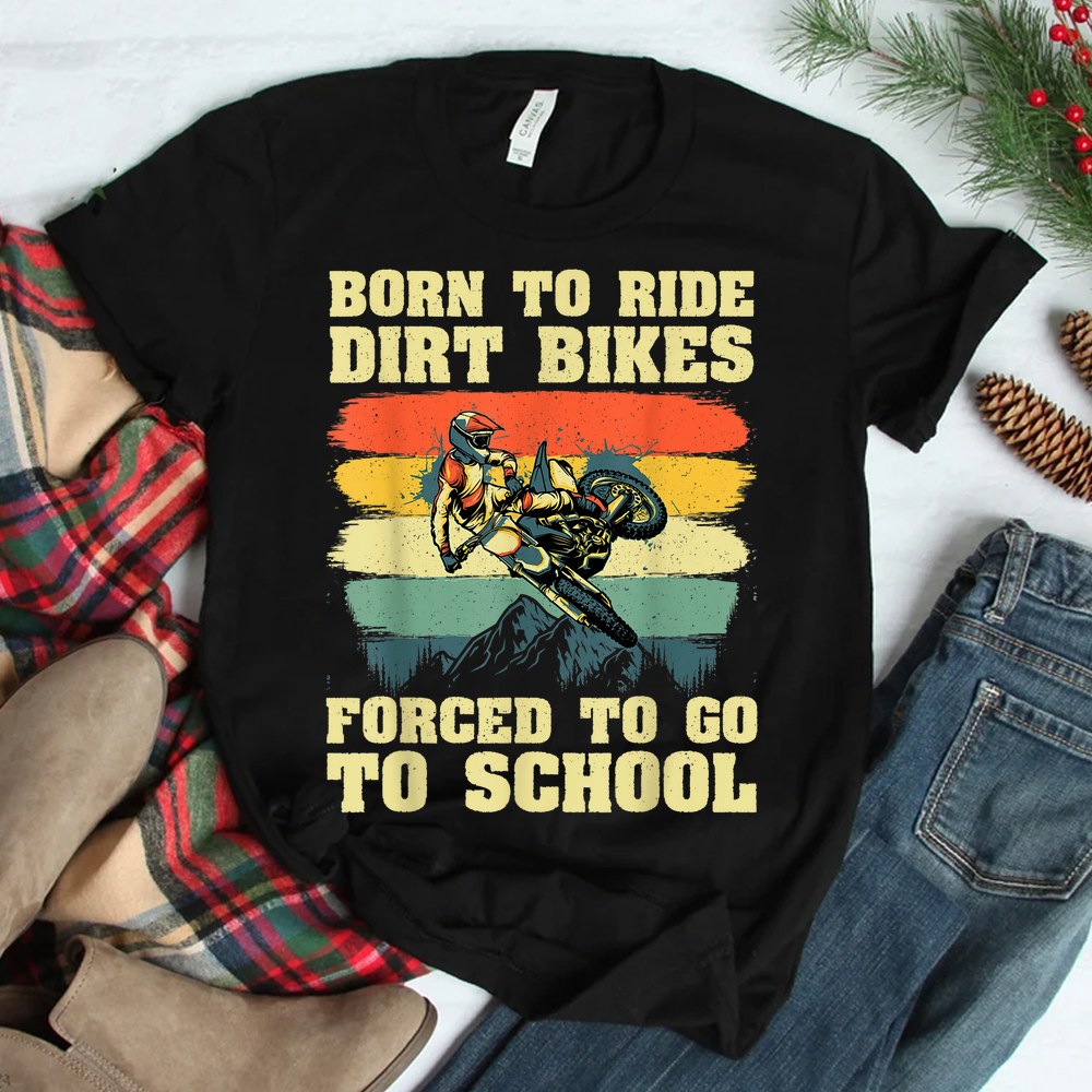 Cool Dirt Bike Motocross Dirt Bike Shirt