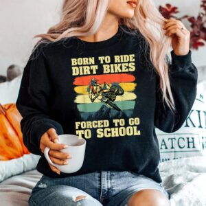 Alternative view of Cool Dirt Bike Motocross Dirt Bike Shirt