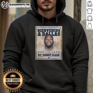 Alternative view of Premium Kenny Clark Welcome To Dallas Cowboys Graphic T-Shirt