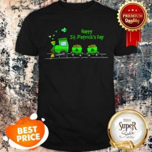 Nice Irish St Patricks Day Holiday Train Boys & Girls Shirt