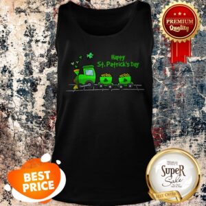 Alternative view of Nice Irish St Patricks Day Holiday Train Boys & Girls Shirt