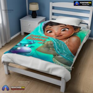 Alternative view of Official Disney Toddler Moana Blanket Fleece Customized Blanket
