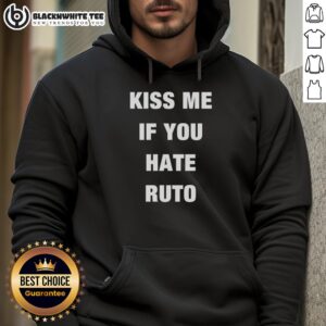 Alternative view of Top Collo Kiss Me If You Hate Ruto T-Shirt