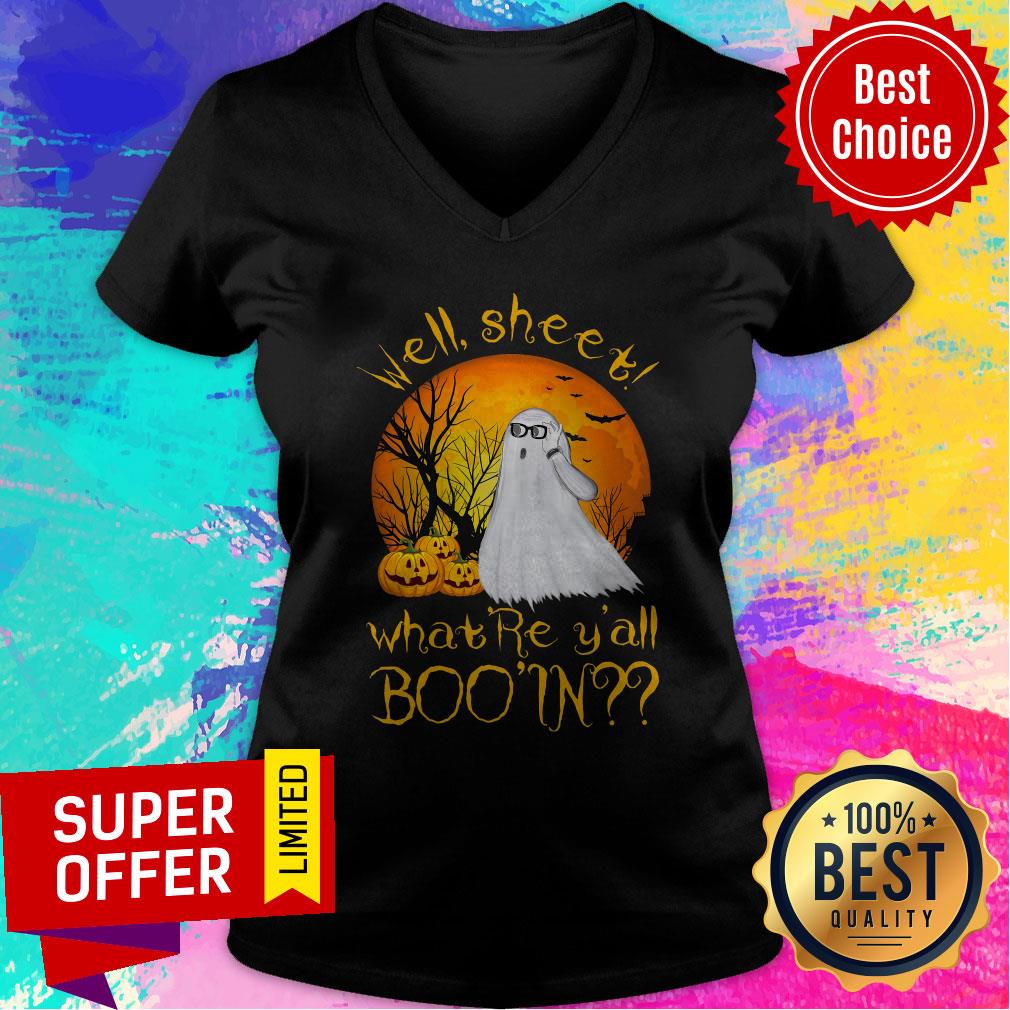 Funny Well Sheet What Re Y'all Boo'in Shirt - Image 4