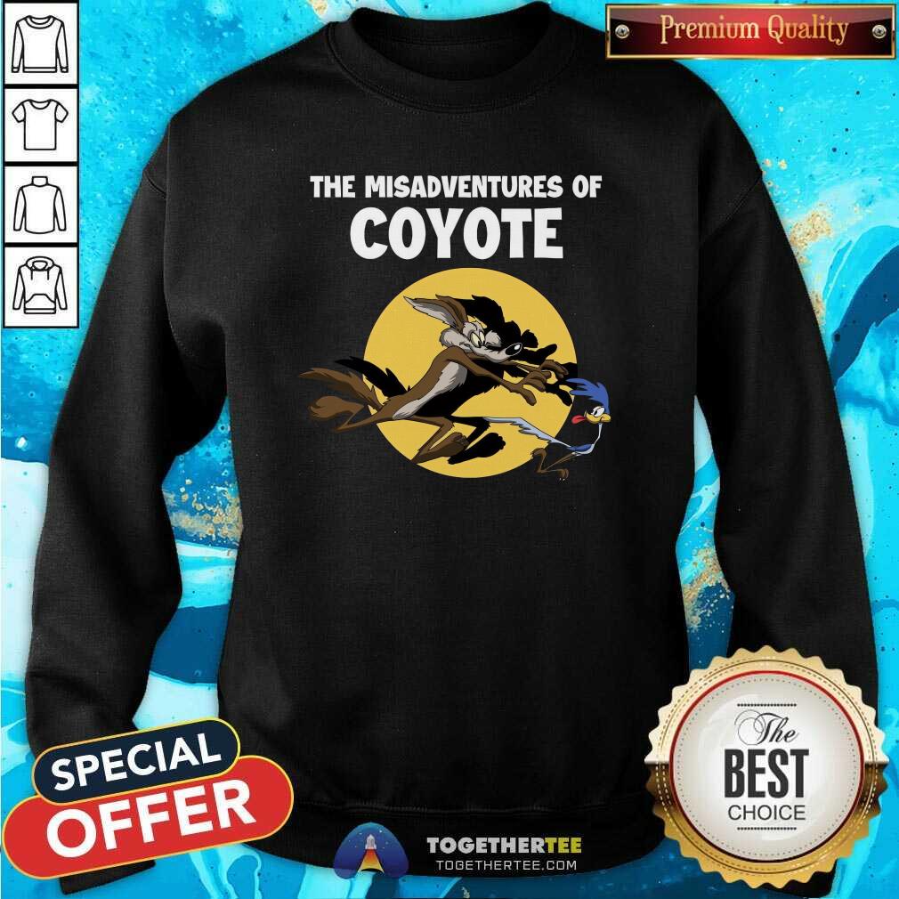 Pretty The Misadventures Of Coyote T-Shirt - Image 5