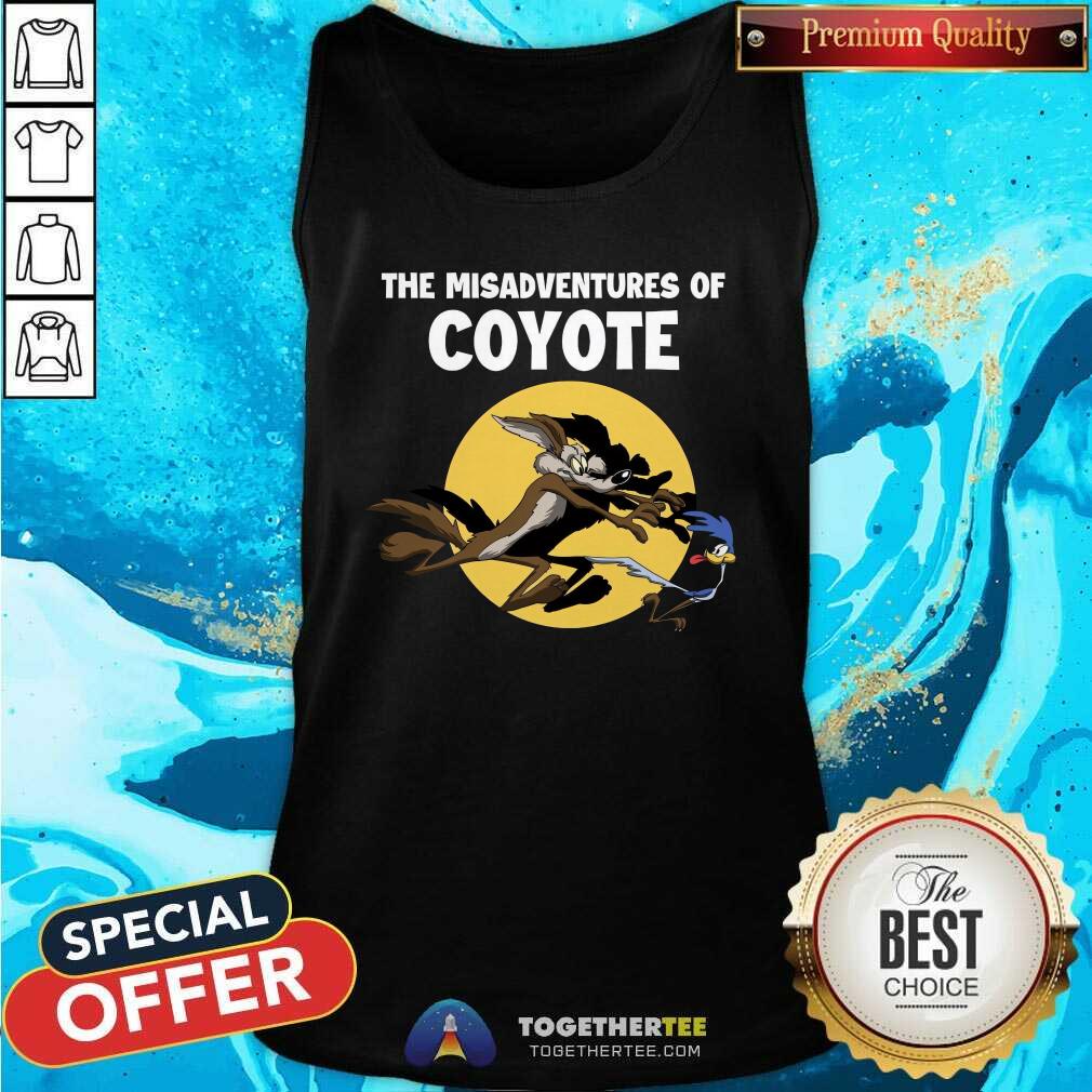 Pretty The Misadventures Of Coyote T-Shirt - Image 4