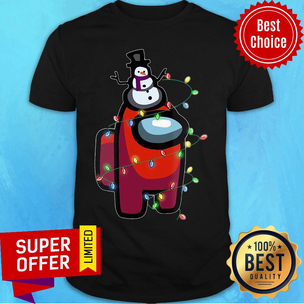 Awesome Christmas Santa Among Us Character Shirt