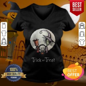 Alternative view of High Quality I Like Trick Or Treat Halloween Shirt