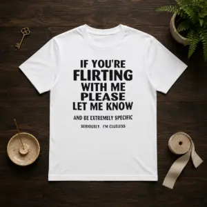Hot If You Are Flirting With Me Please Let Me Know And Be Extremely Specific Shirt