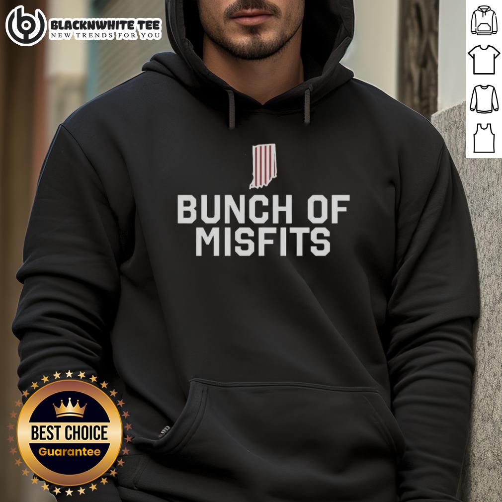 Good Indiana Hoosiers Football Bunch Of Misfits Logo T-Shirt - Image 2
