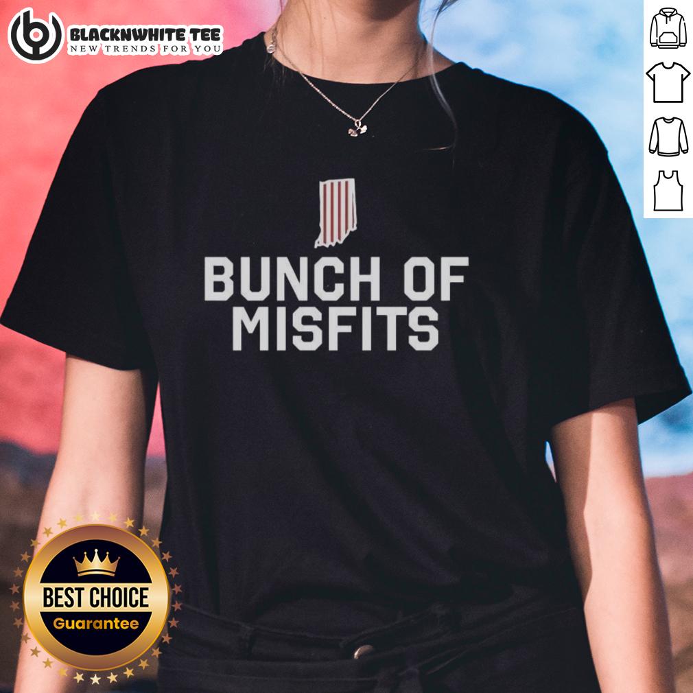 Good Indiana Hoosiers Football Bunch Of Misfits Logo T-Shirt - Image 3