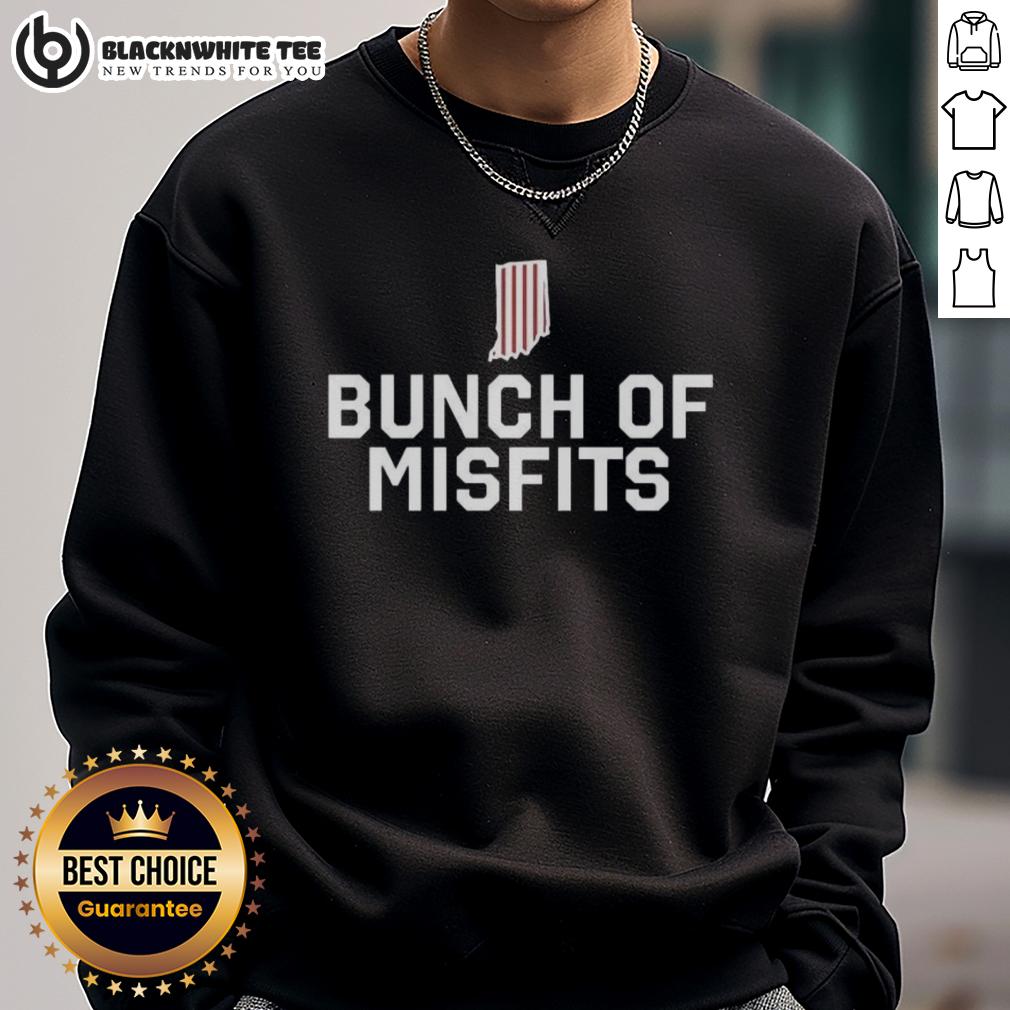 Good Indiana Hoosiers Football Bunch Of Misfits Logo T-Shirt - Image 5