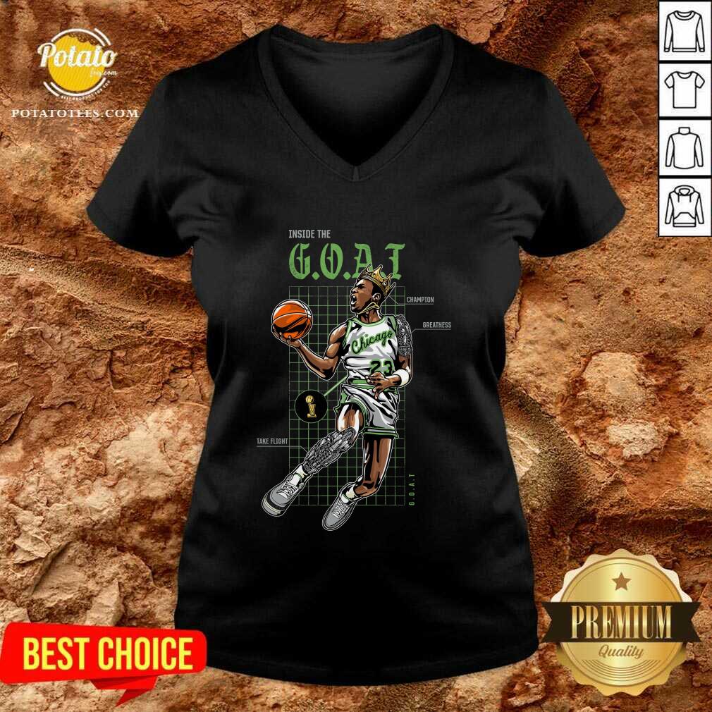 Good Jordan 11 Bred Inside the Goat Shirt - Image 2