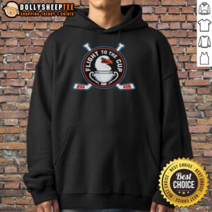 Alternative view of Nice San Diego Gulls Flight To The Cup T-Shirt
