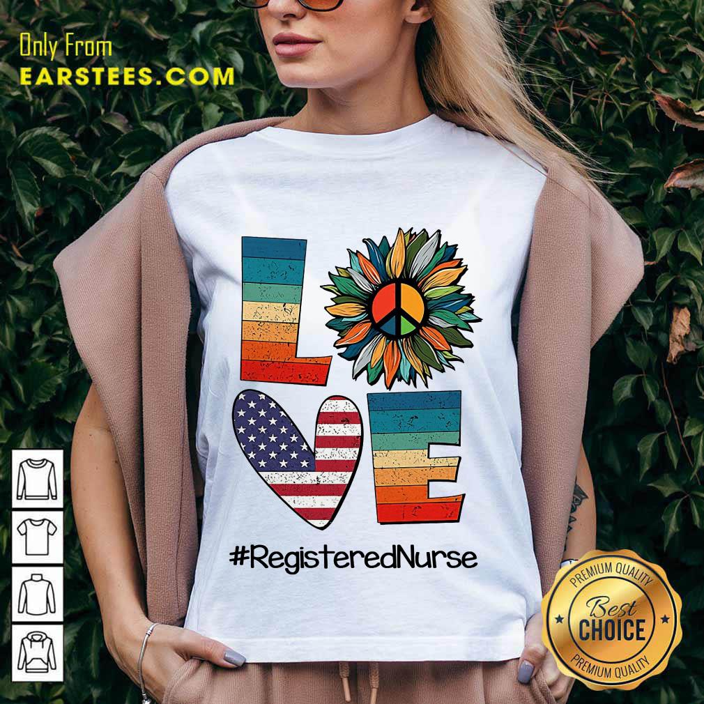 Top Love Registered Nurse Shirt - Image 5