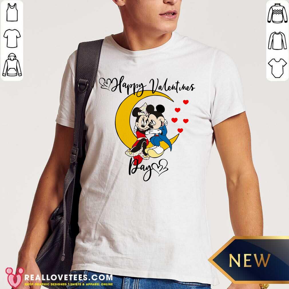 Vip Mickey Mouse And Minnie Mouse Happy Valentines Day Valentine’s Day Shirt