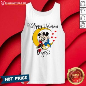 Alternative view of Vip Mickey Mouse And Minnie Mouse Happy Valentines Day Valentine’s Day Shirt