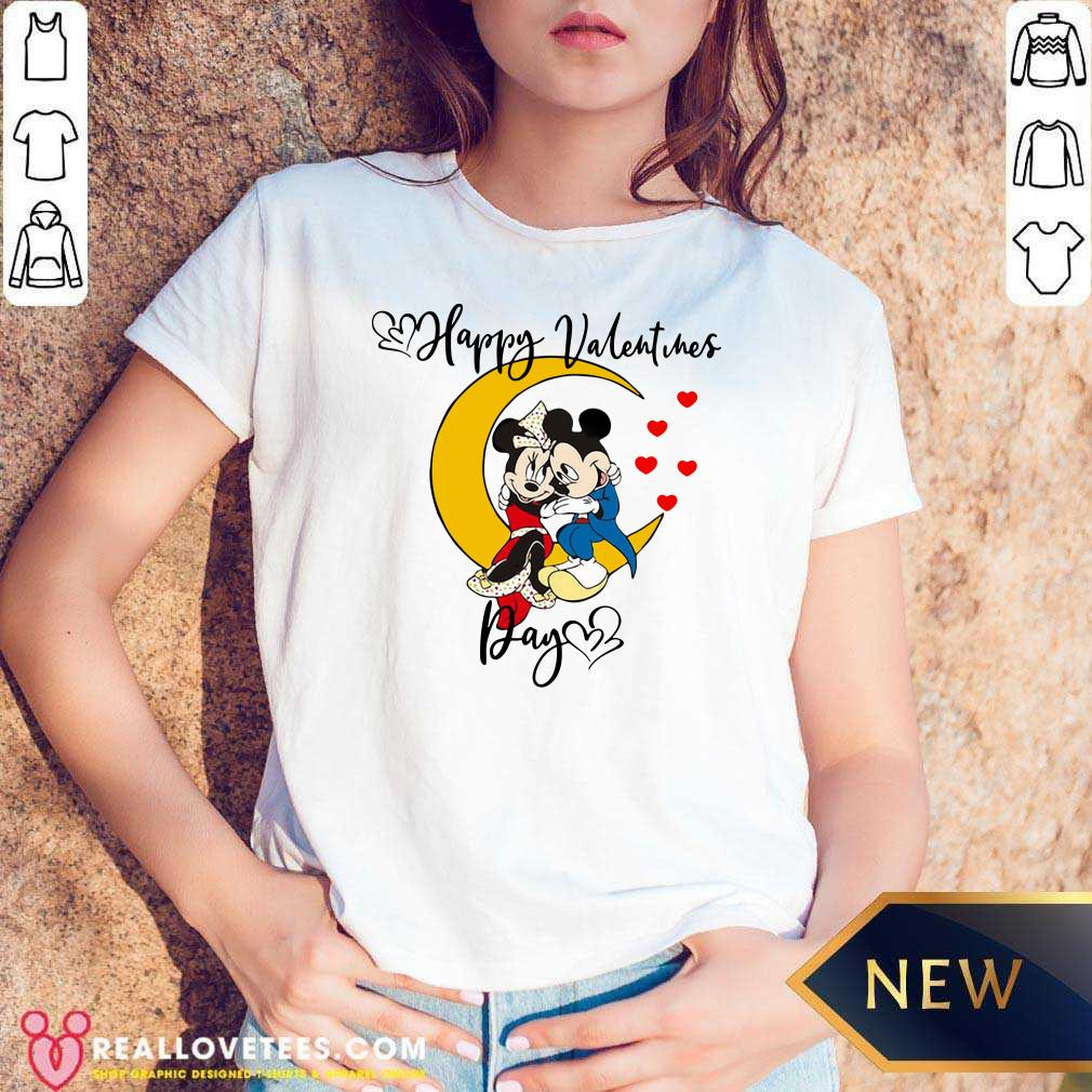 Vip Mickey Mouse And Minnie Mouse Happy Valentines Day Valentine’s Day Shirt - Image 5