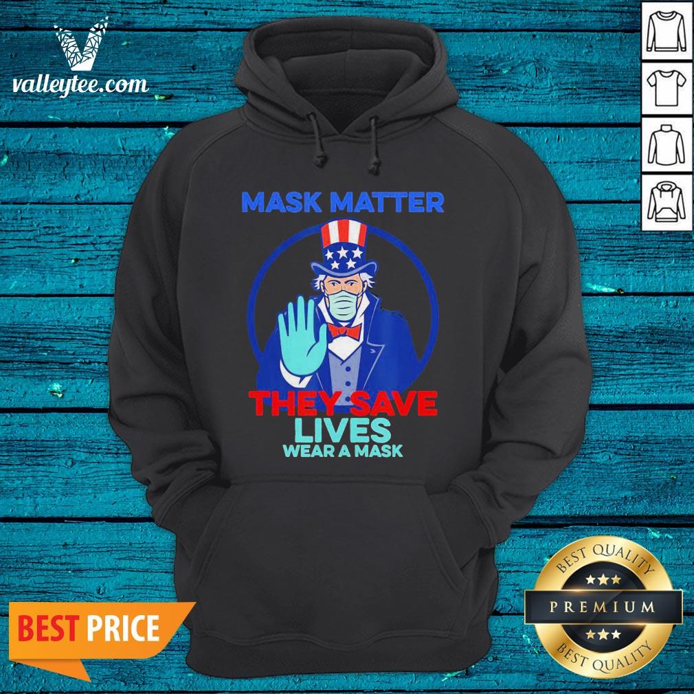 Joe Biden Mask Matter They Save Lives Wear a Mask Shirt - Image 5
