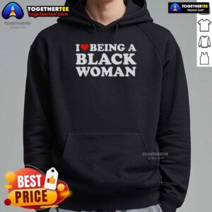 Alternative view of Premium I Love Being A Black Woman Black Is Beautiful Pride T-Shirt