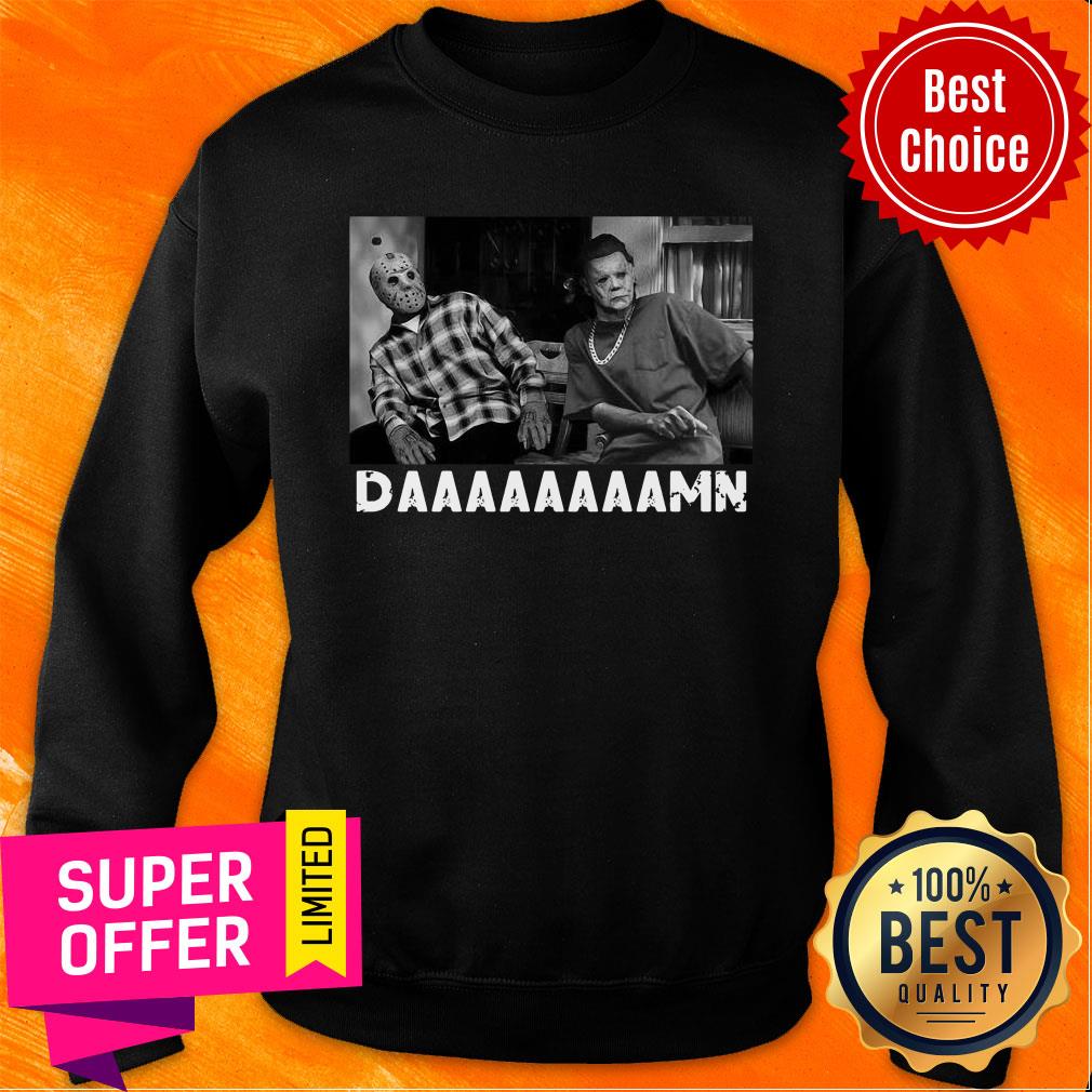 Jason Voorhees And Michael Myers Damn Shirt - Image 5