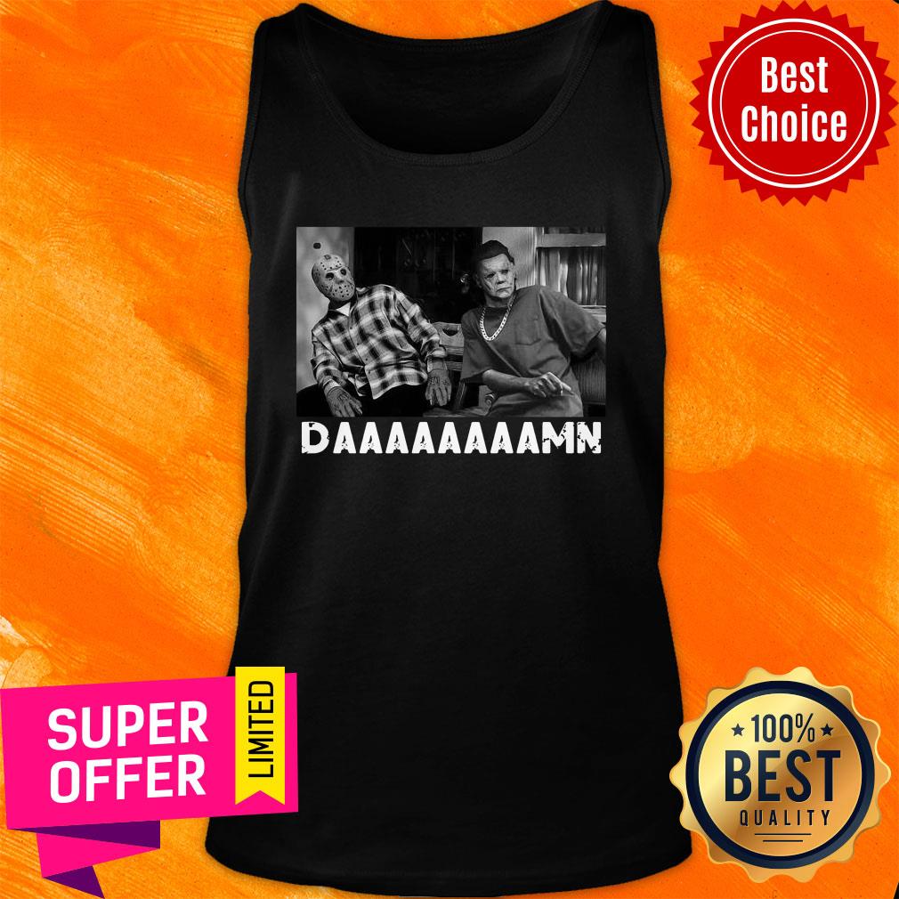 Jason Voorhees And Michael Myers Damn Shirt - Image 4
