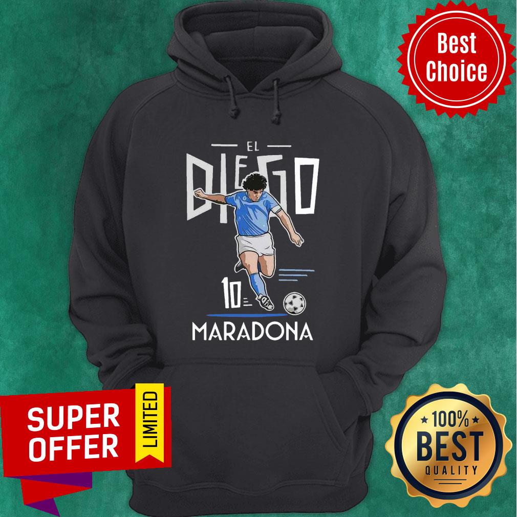 Top RIP Diego Maradona Argentine Soccer Legend T-Shirt Genius Football Legend Shirt - Image 2