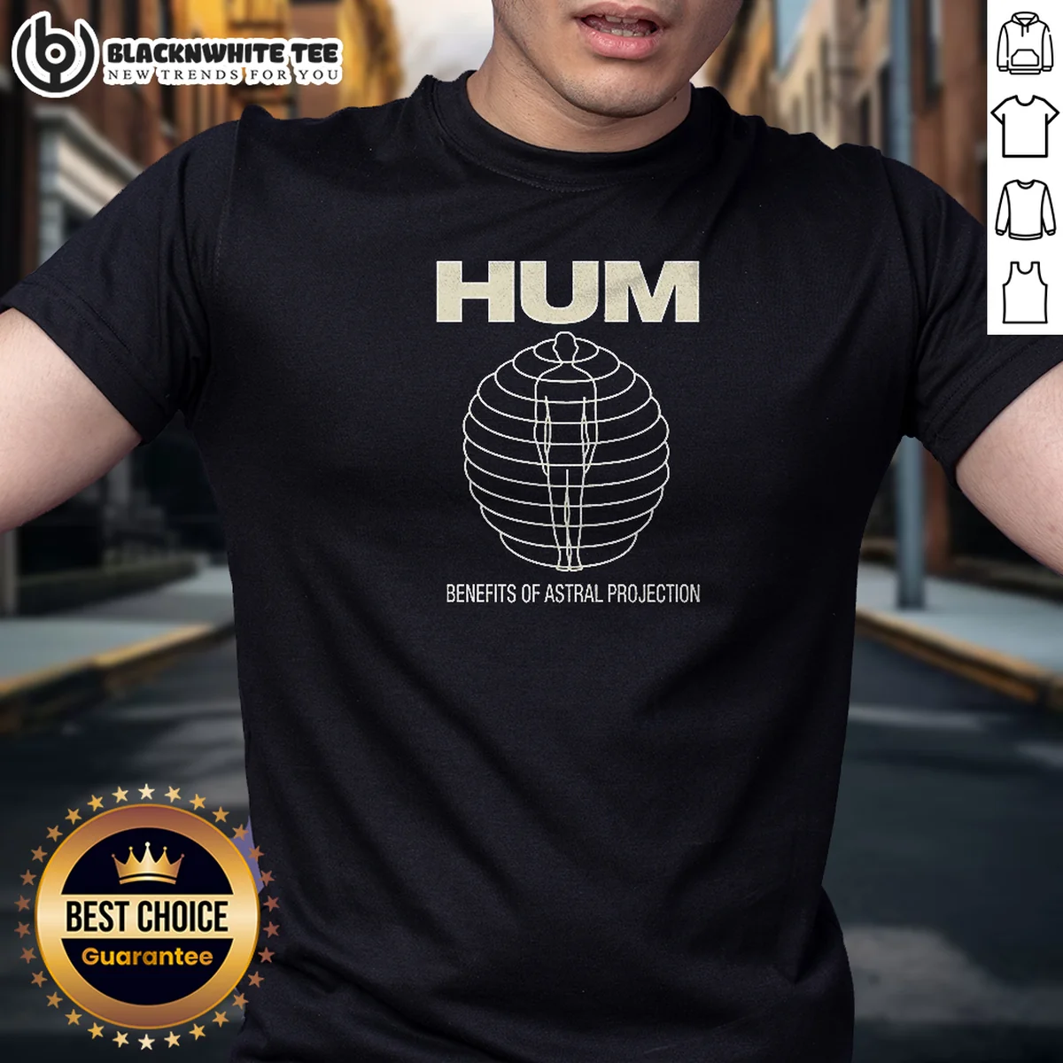 Funny Hum Benefits Of Astral Projection Shirt