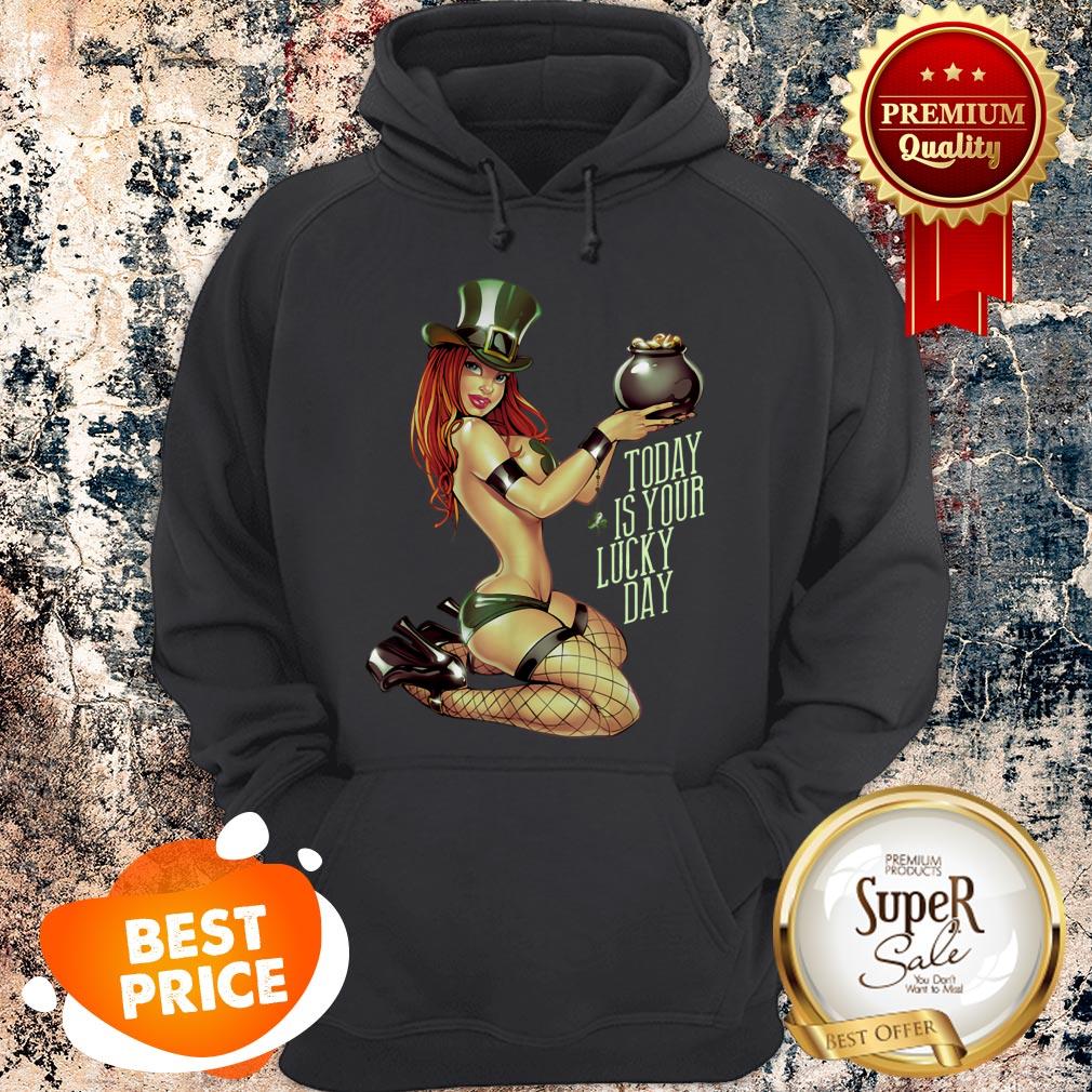 Nice Irish Pin-Up Girl St. Patrick’s Day Shirt - Image 5