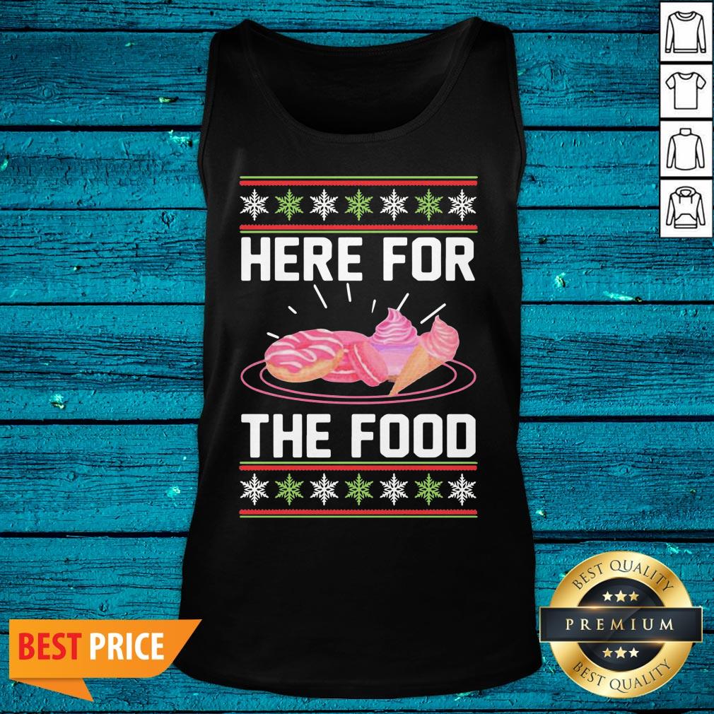 Premium Here Food Ugly Christmas Shirt - Image 4